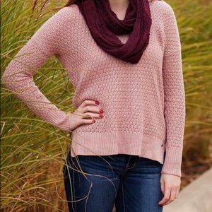 American Eagle pink Sweater
